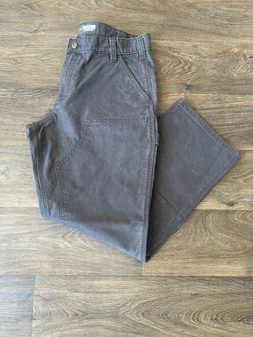 Carhartt Men's Dark Gray Work Jeans